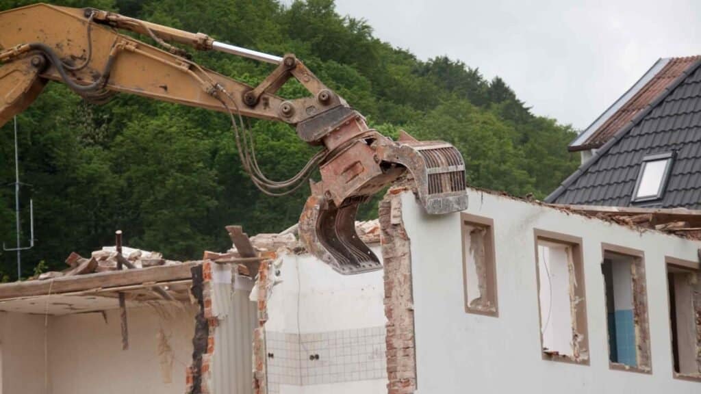 démolition de maison